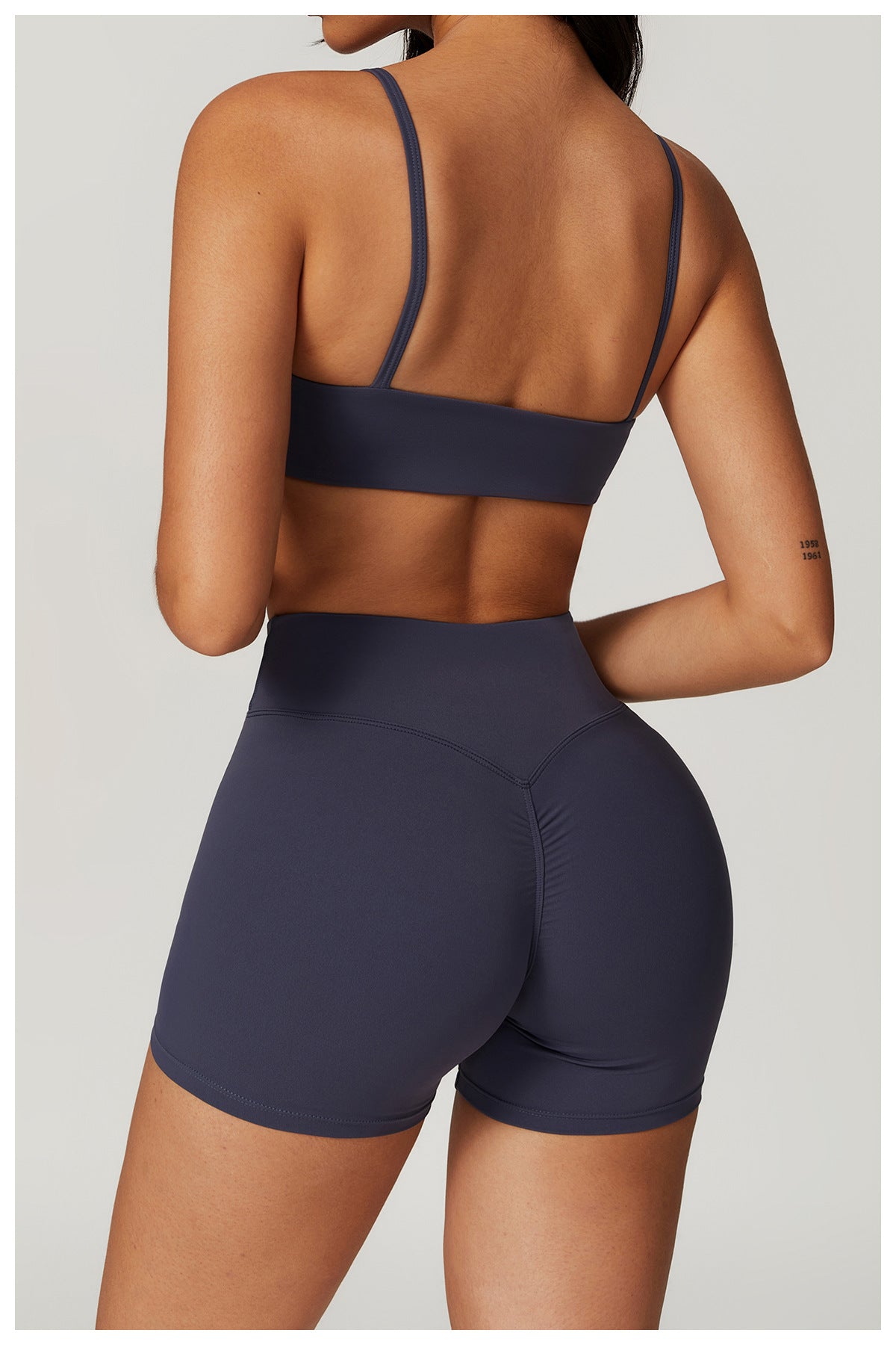 Tight Quick-drying Yoga Suit Women's Running Sports Short Sleeve Back-shaping Workout Clothes
