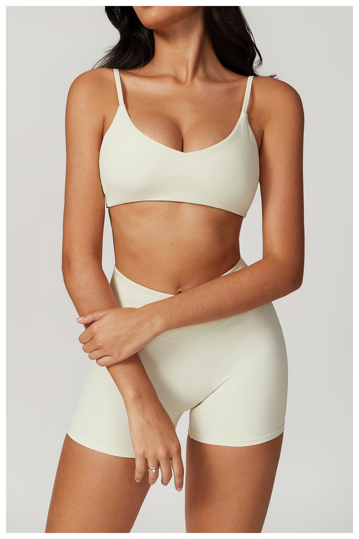 Tight Quick-drying Yoga Suit Women's Running Sports Short Sleeve Back-shaping Workout Clothes