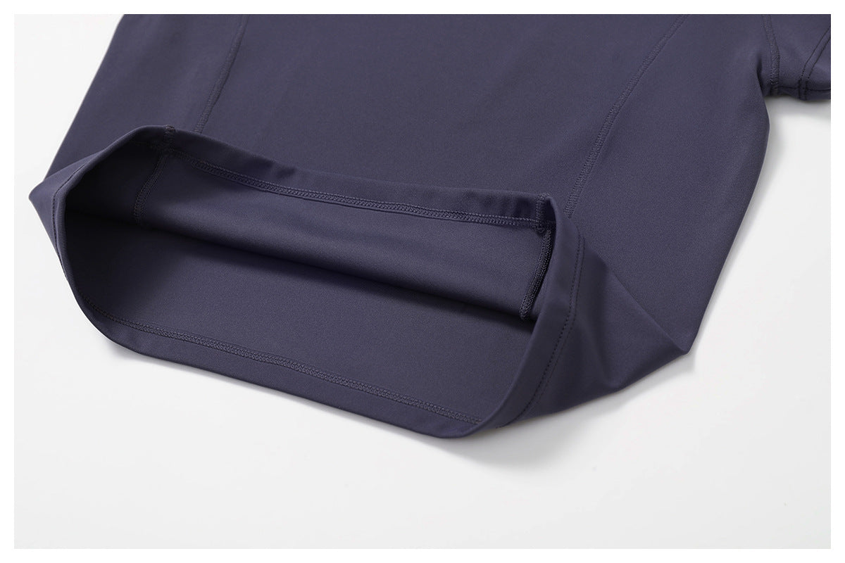 Tight Quick-drying Yoga Suit Women's Running Sports Short Sleeve Back-shaping Workout Clothes